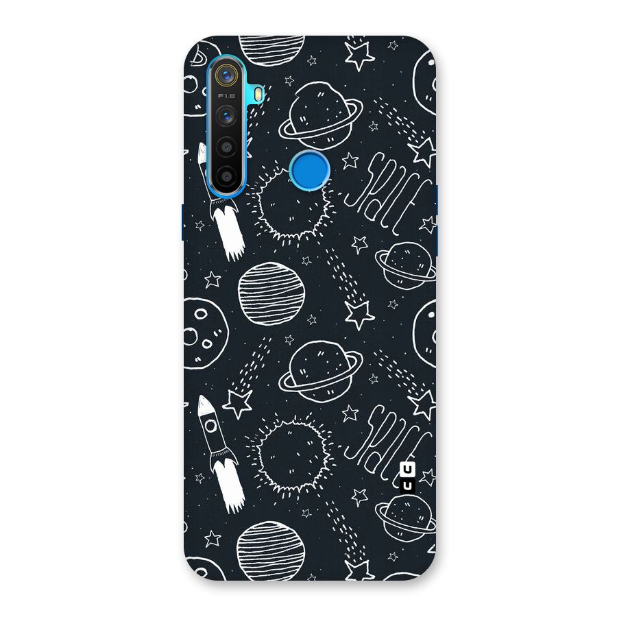 Just Space Things Back Case for Realme 5