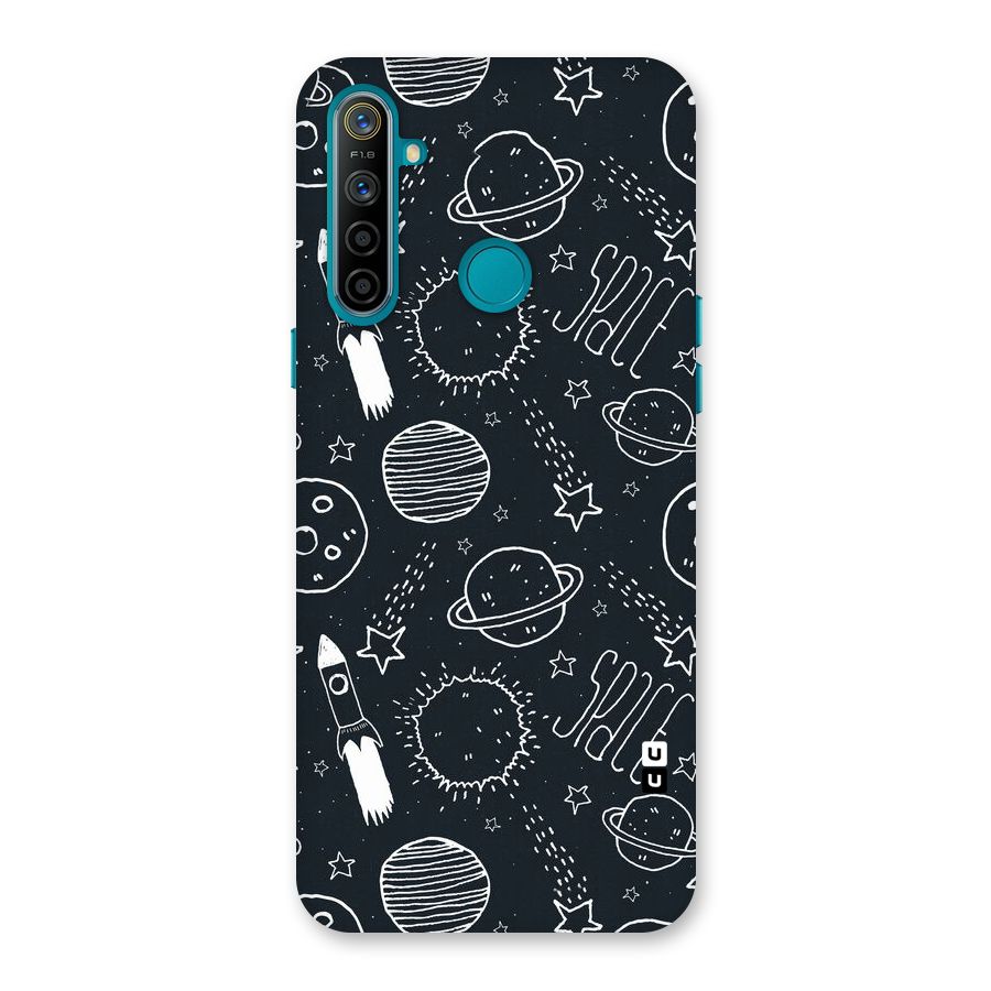 Just Space Things Back Case for Realme 5i