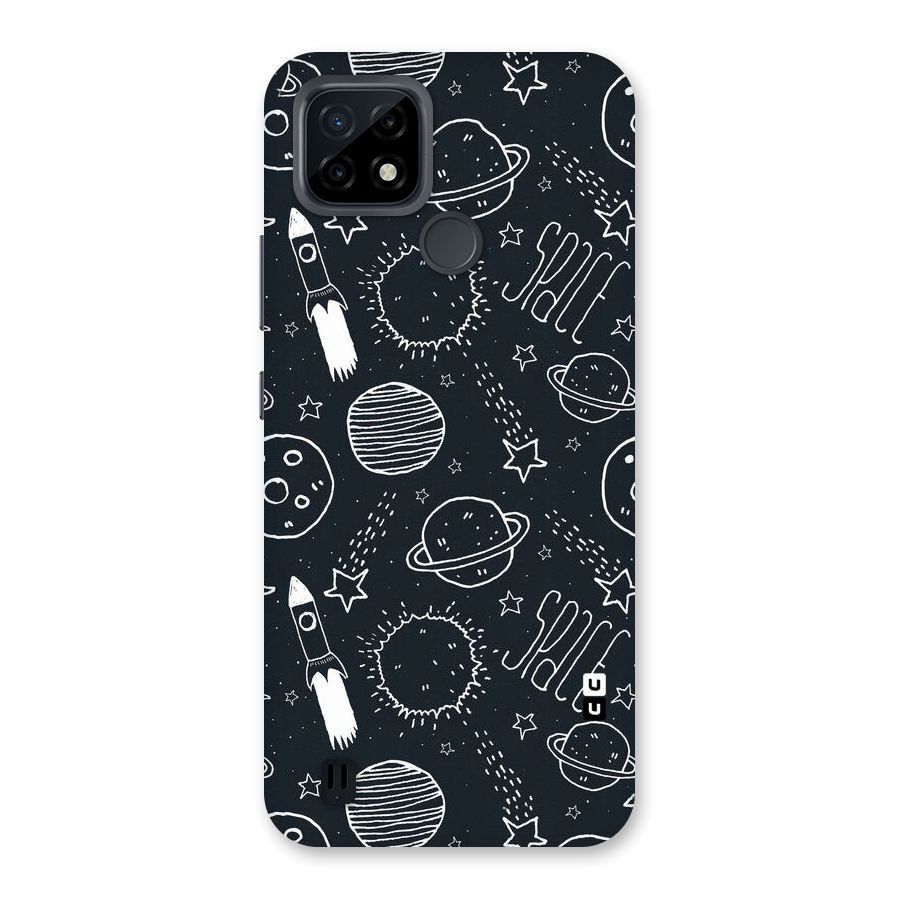 Just Space Things Back Case for Realme C21