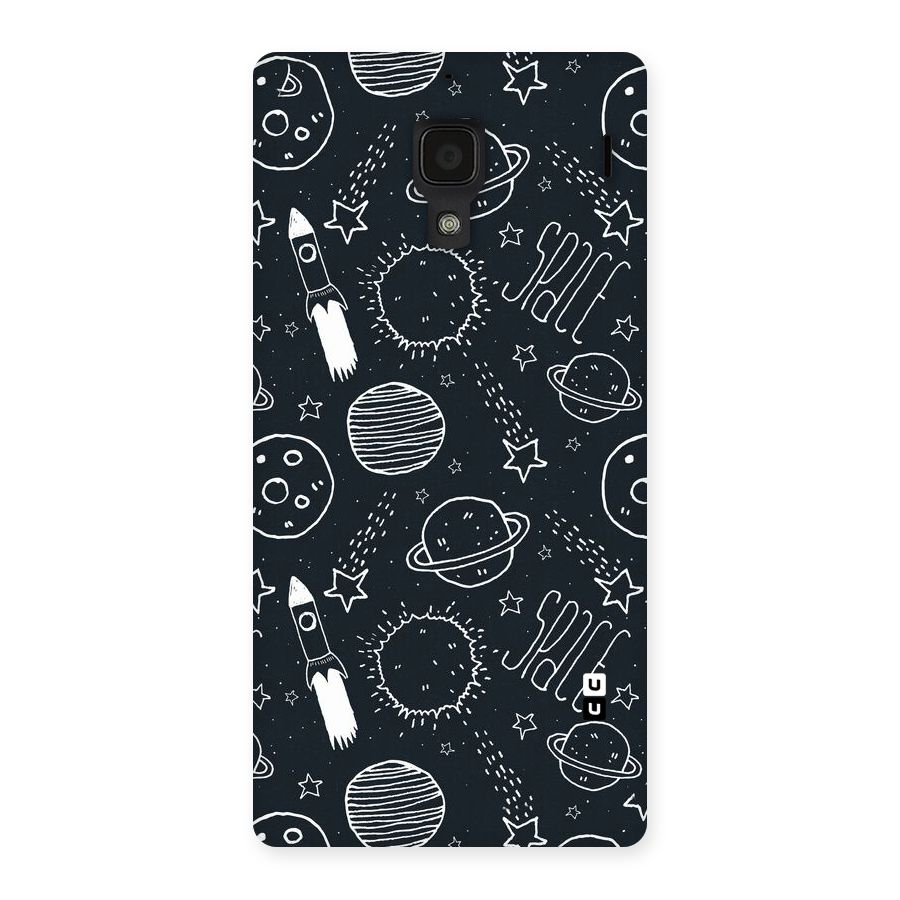 Just Space Things Back Case for Redmi 1S
