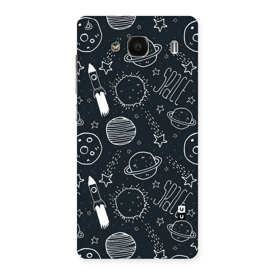 Just Space Things Back Case for Redmi 2 Prime