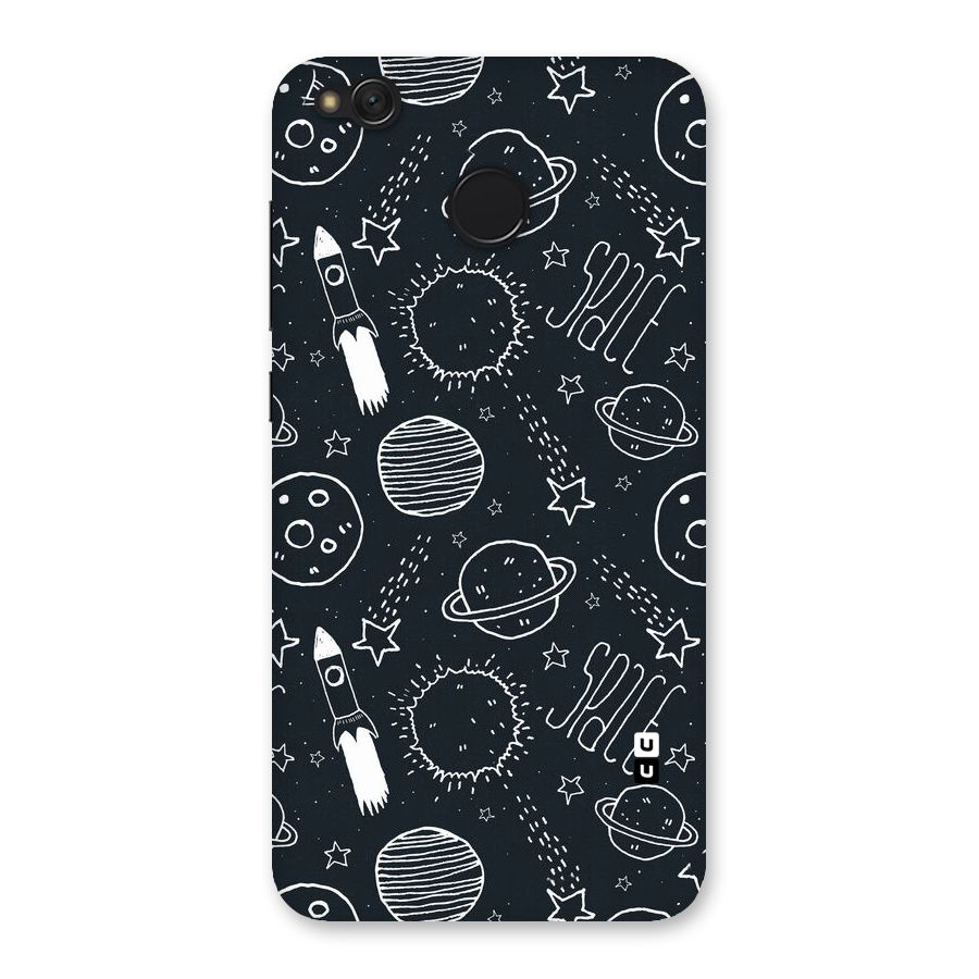 Just Space Things Back Case for Redmi 4