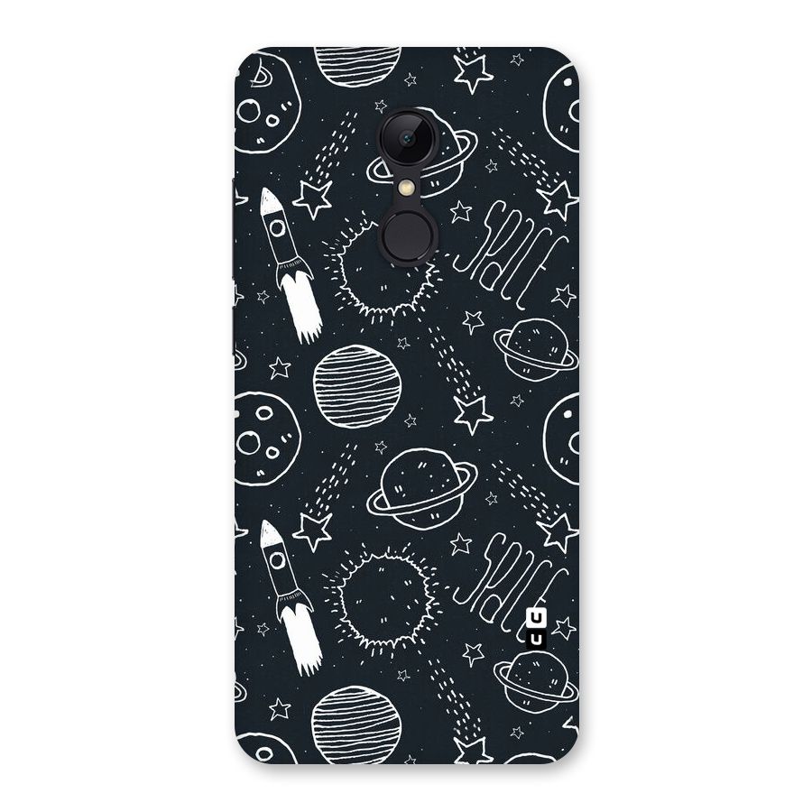 Just Space Things Back Case for Redmi 5