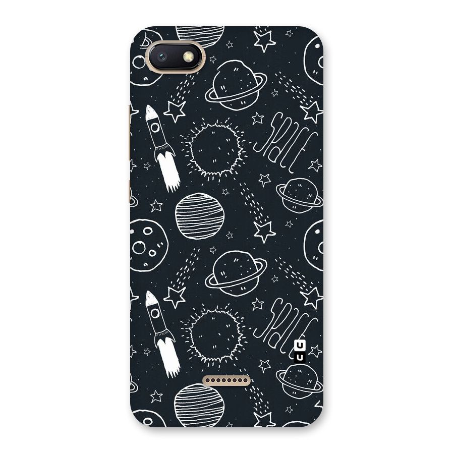 Just Space Things Back Case for Redmi 6A