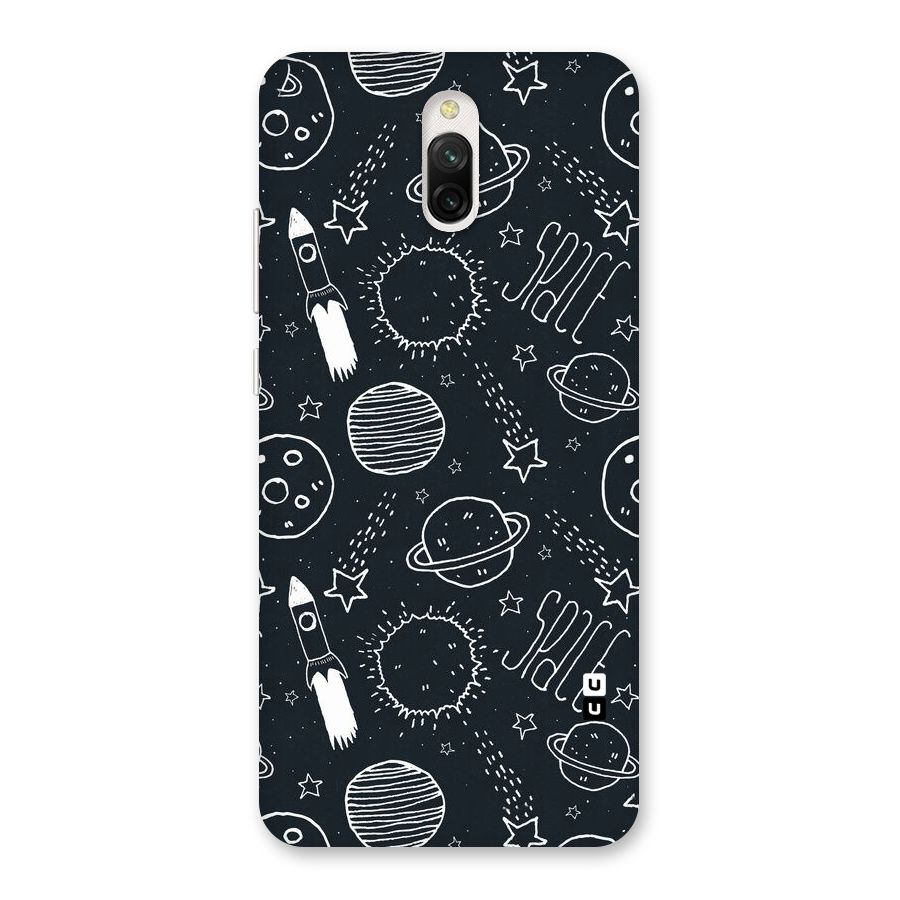 Just Space Things Back Case for Redmi 8A Dual