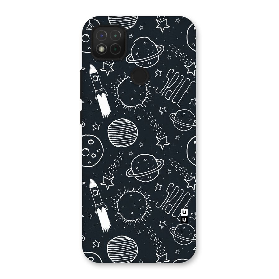 Just Space Things Back Case for Redmi 9