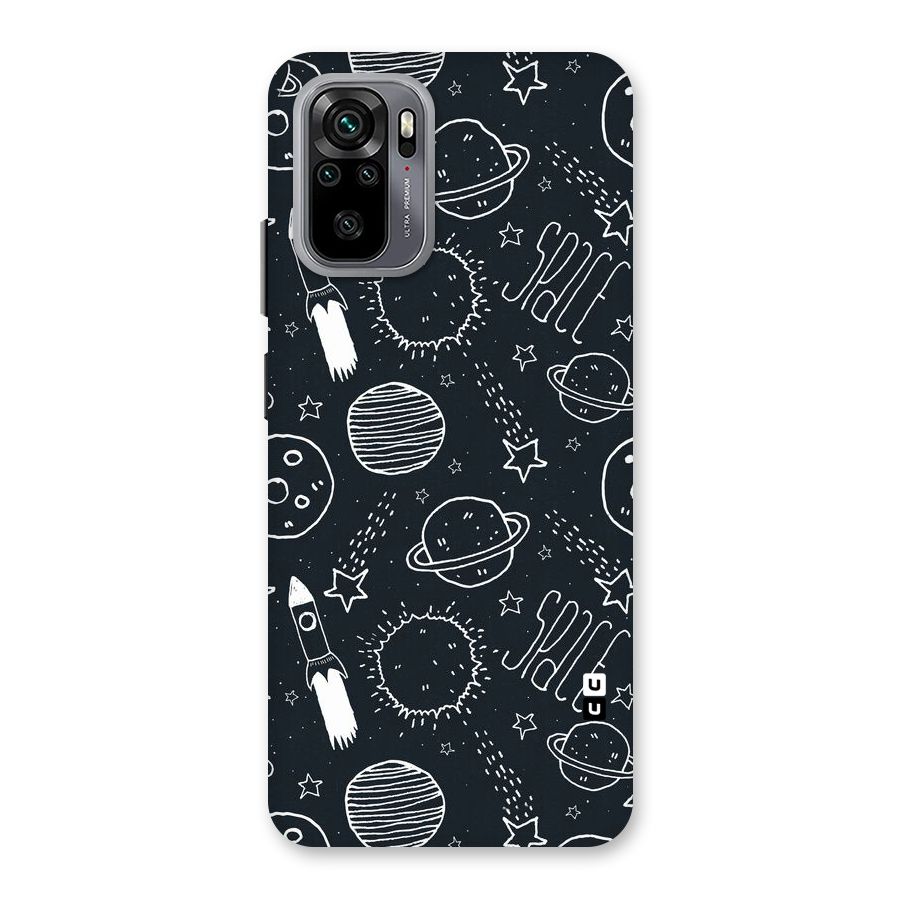 Just Space Things Back Case for Redmi Note 10
