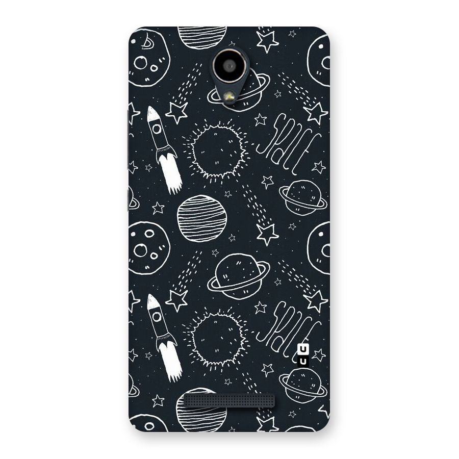 Just Space Things Back Case for Redmi Note 2