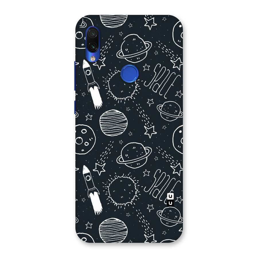 Just Space Things Back Case for Redmi Note 7S