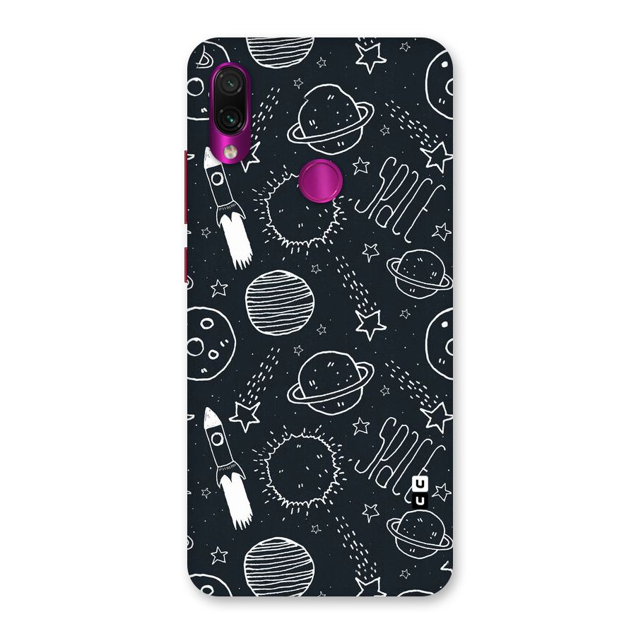 Just Space Things Back Case for Redmi Note 7 Pro
