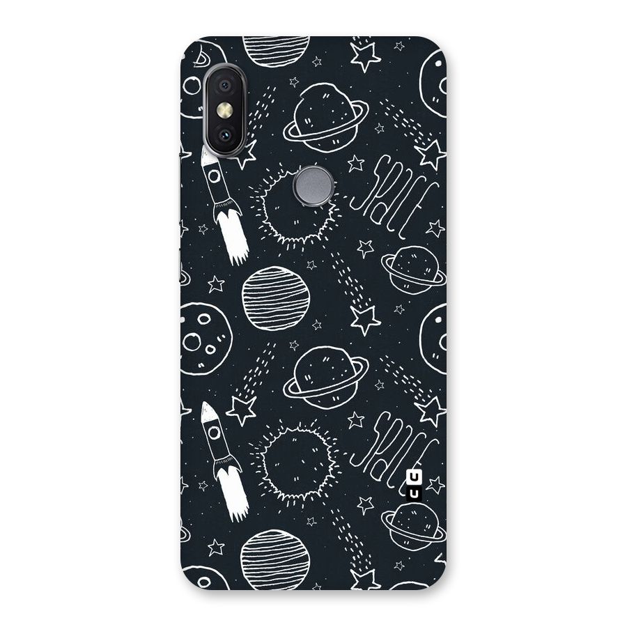 Just Space Things Back Case for Redmi Y2
