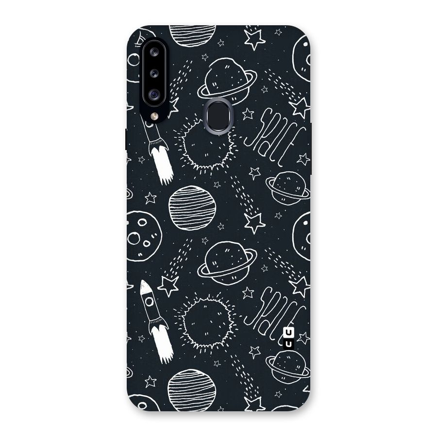 Just Space Things Back Case for Samsung Galaxy A20s