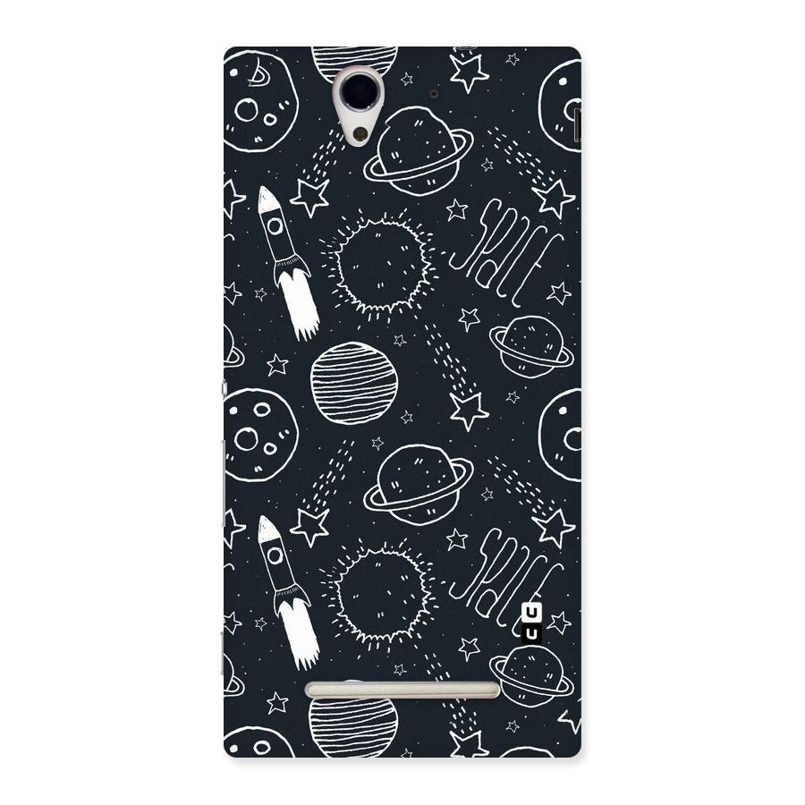 Just Space Things Back Case for Sony Xperia C3