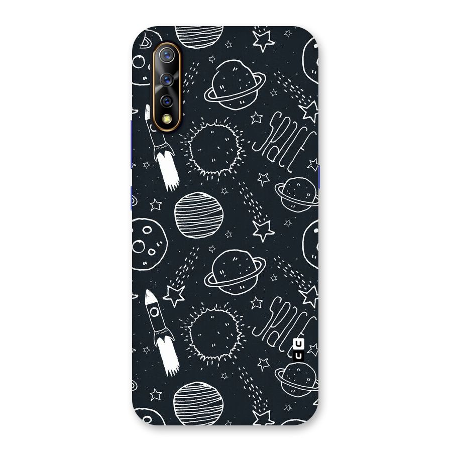 Just Space Things Back Case for Vivo S1