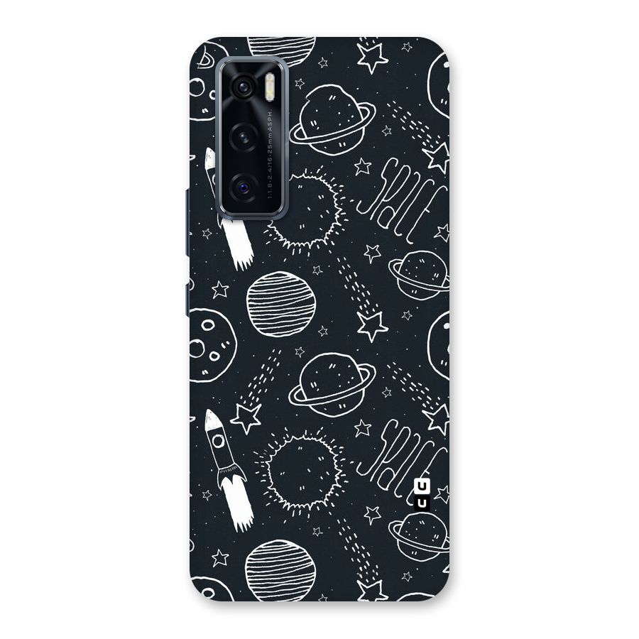 Just Space Things Back Case for Vivo V20 SE