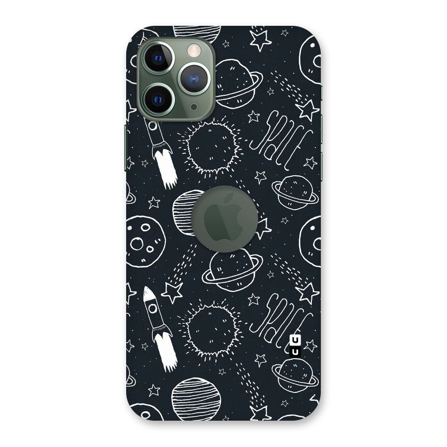 Just Space Things Back Case for iPhone 11 Pro Logo  Cut
