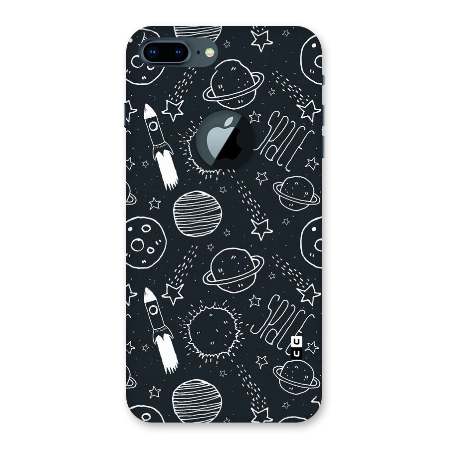 Just Space Things Back Case for iPhone 7 Plus Logo Cut
