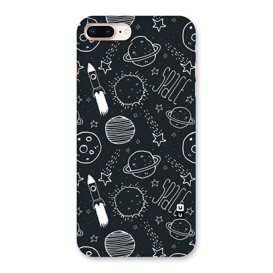 Just Space Things Back Case for iPhone 8 Plus
