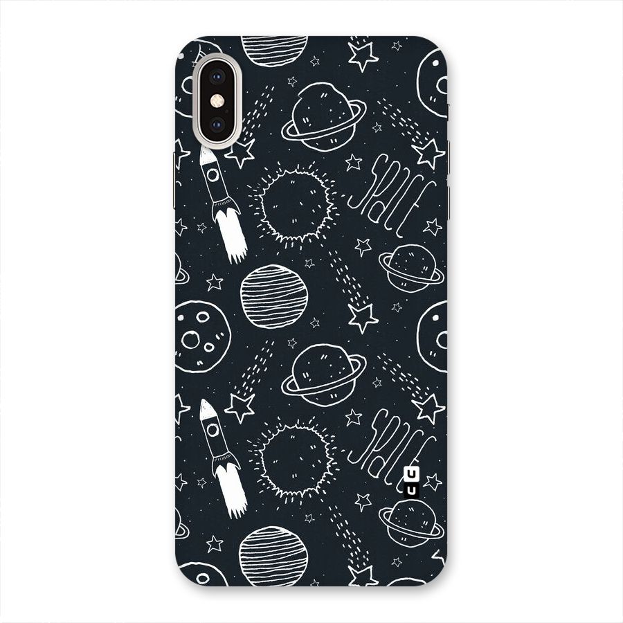 Just Space Things Back Case for iPhone XS Max