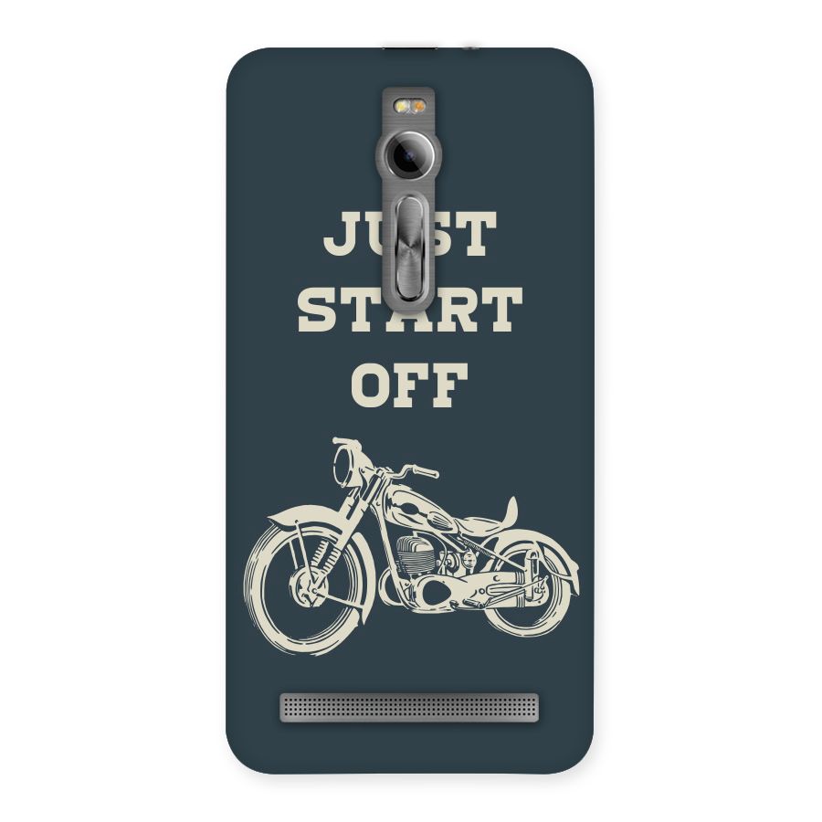 Just Start Off Back Case for Asus Zenfone 2