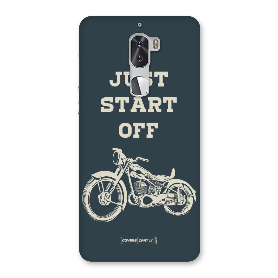 Just Start Off Back Case for Coolpad Cool 1