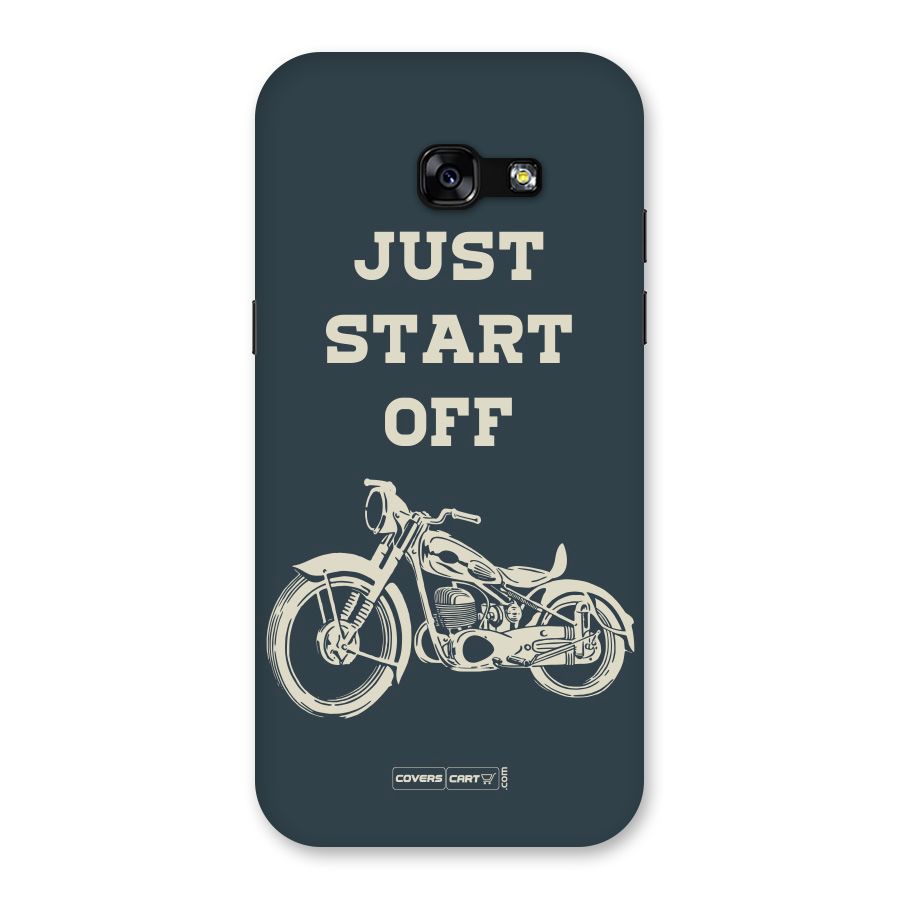 Just Start Off Back Case for Galaxy A5 2017