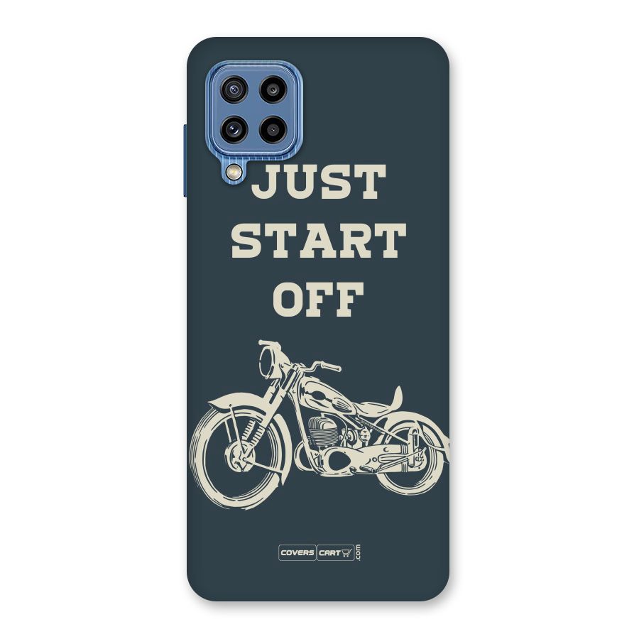Just Start Off Back Case for Galaxy M32