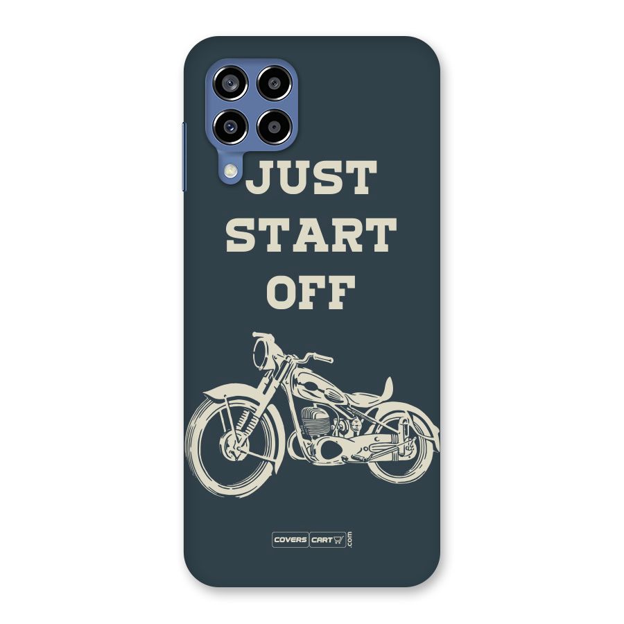 Just Start Off Back Case for Galaxy M53 5G