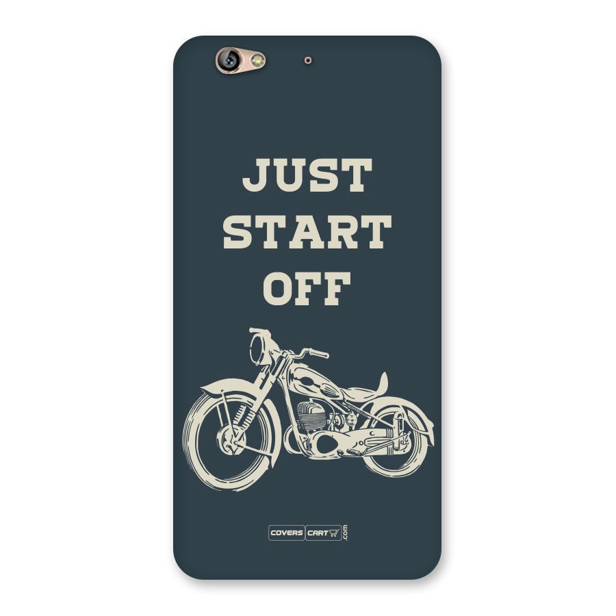 Just Start Off Back Case for Gionee S6