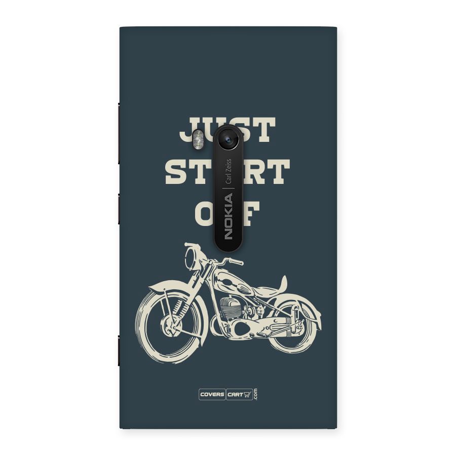 Just Start Off Back Case for Lumia 920