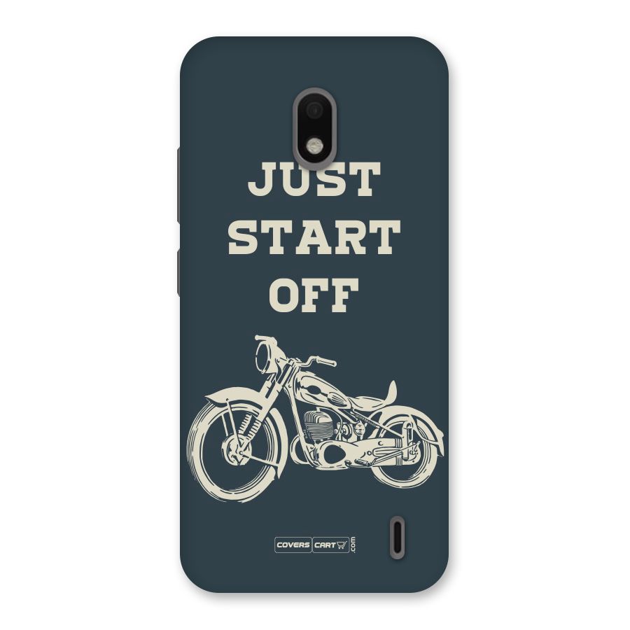 Just Start Off Back Case for Nokia 2.2