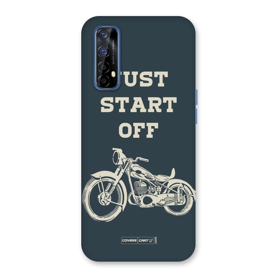 Just Start Off Back Case for Realme Narzo 20 Pro