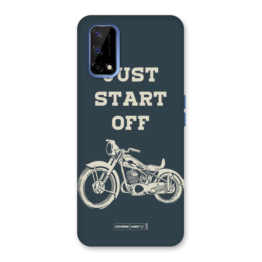 Just Start Off Back Case for Realme Narzo 30 Pro