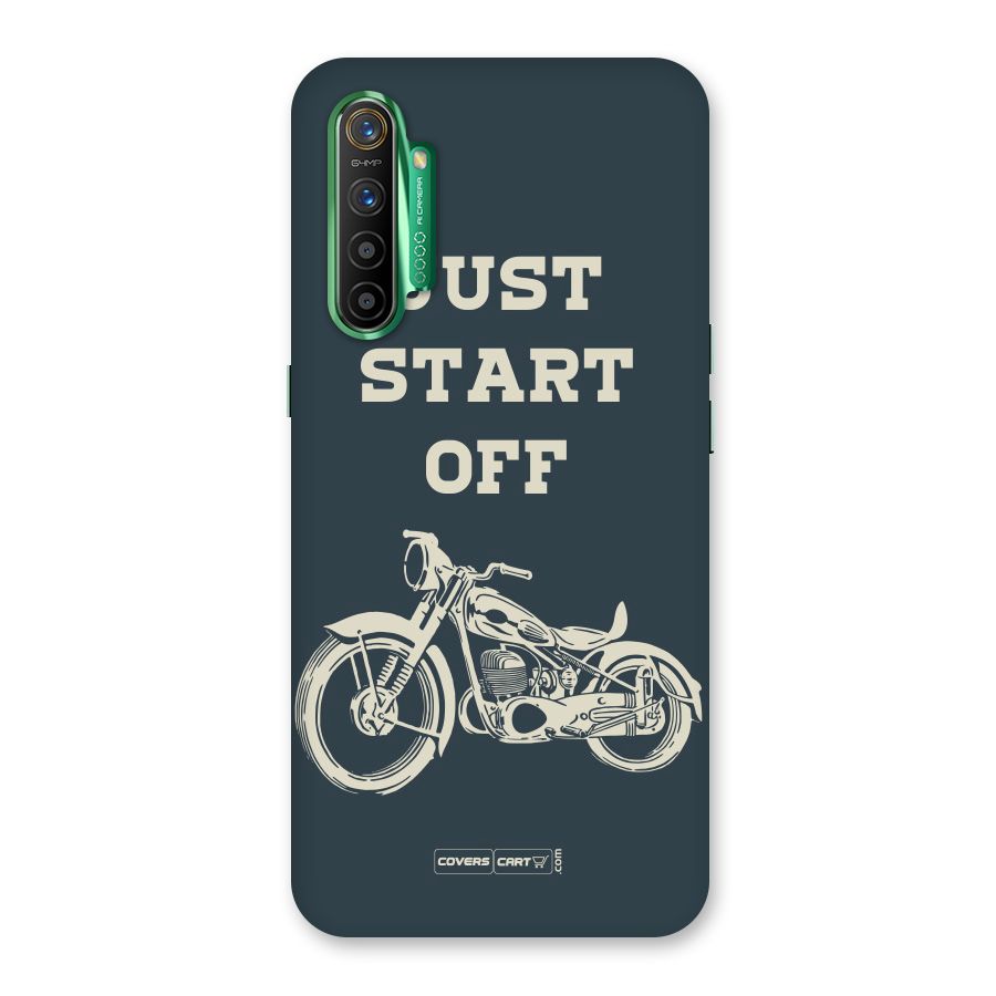 Just Start Off Back Case for Realme X2
