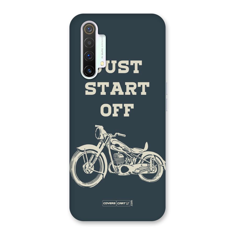 Just Start Off Back Case for Realme X3 SuperZoom