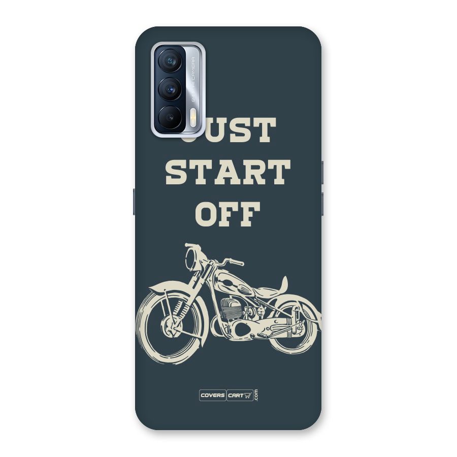 Just Start Off Back Case for Realme X7