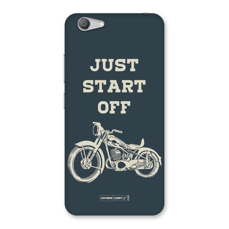 Just Start Off Back Case for Vivo Y53
