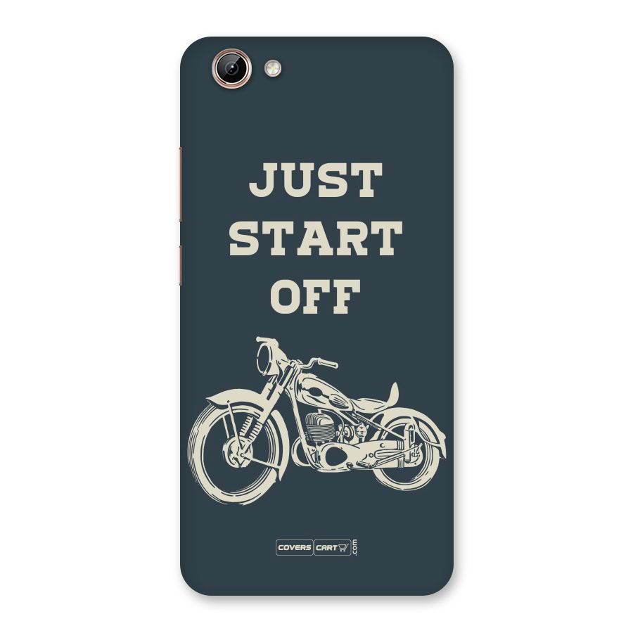 Just Start Off Back Case for Vivo Y71