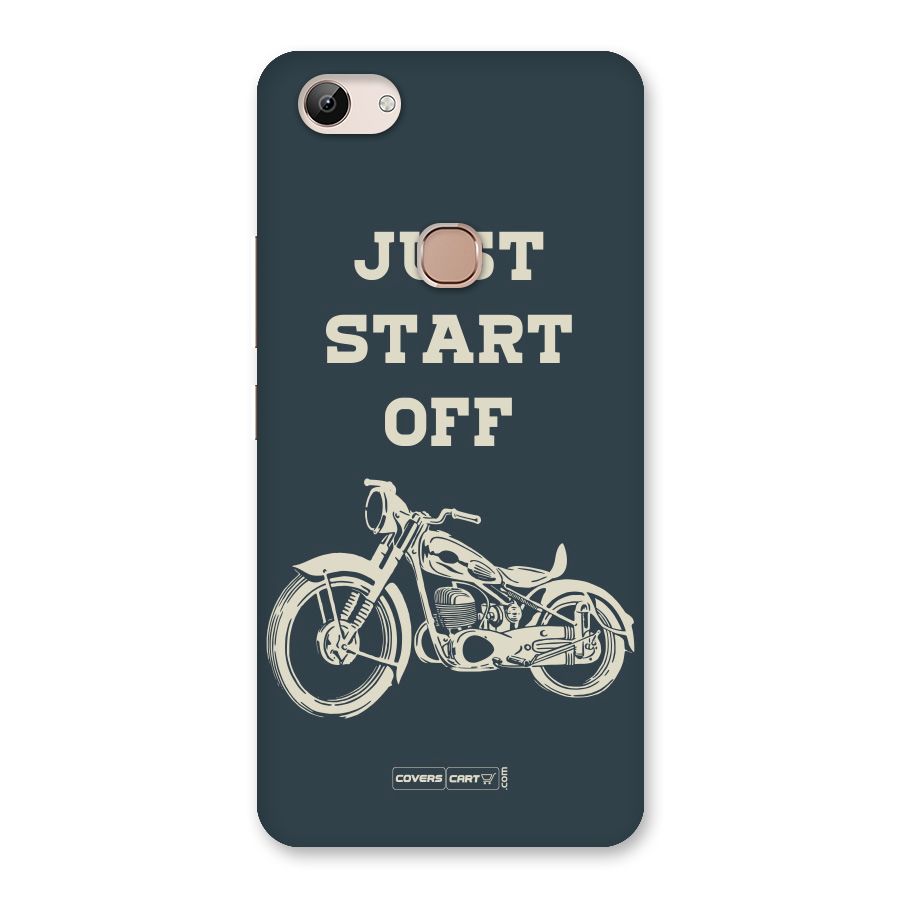 Just Start Off Back Case for Vivo Y83
