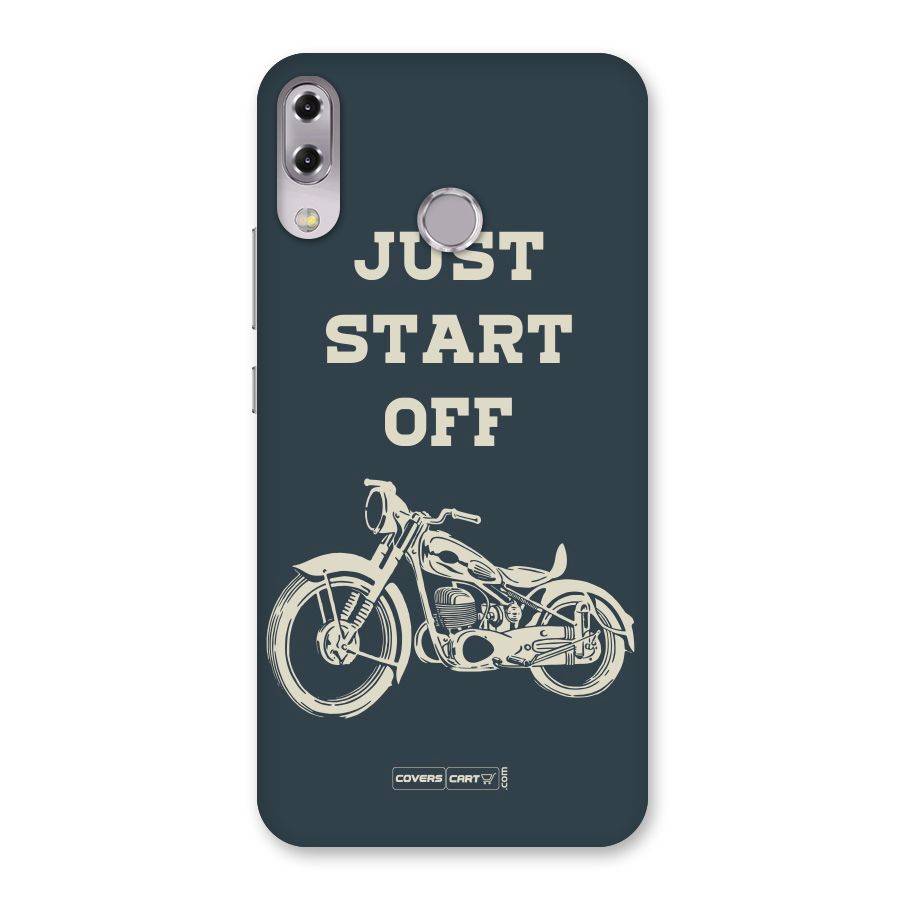 Just Start Off Back Case for Zenfone 5Z