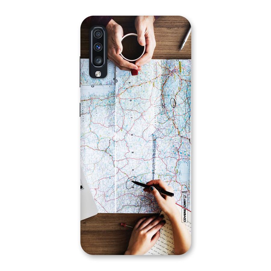 Just Travel Back Case for Galaxy A70