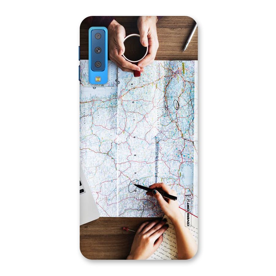 Just Travel Back Case for Galaxy A7 (2018)