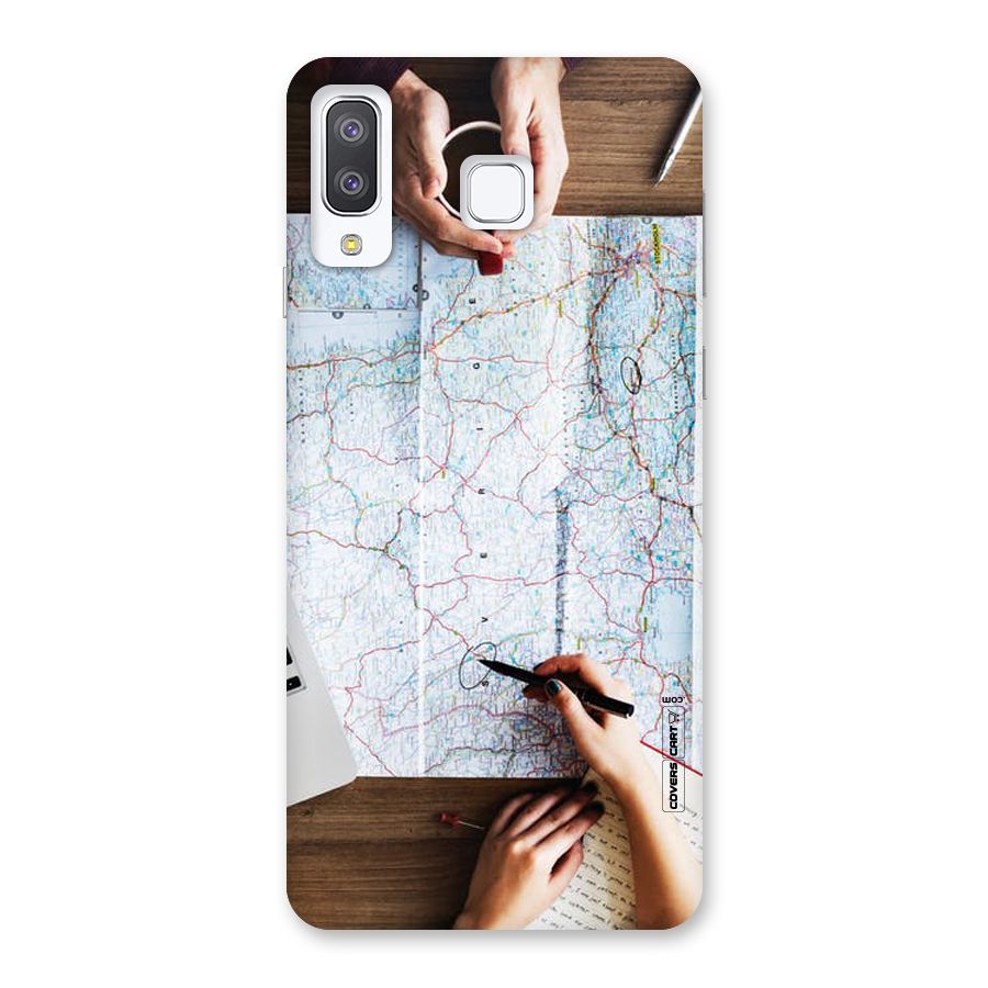 Just Travel Back Case for Galaxy A8 Star