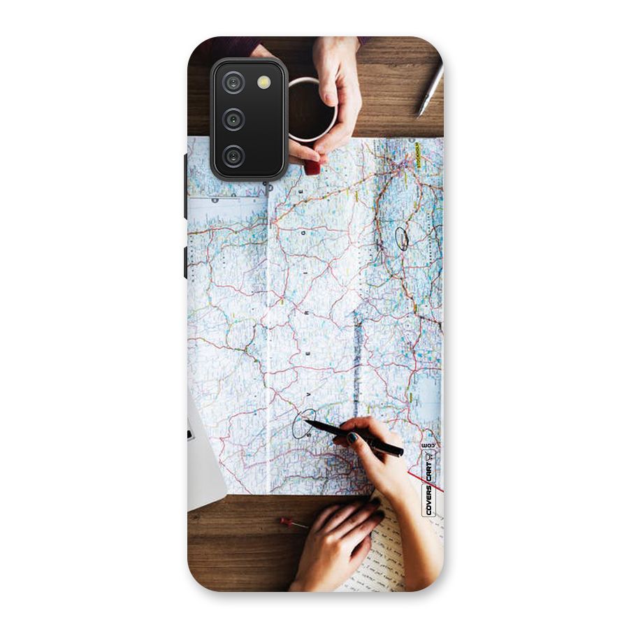 Just Travel Back Case for Galaxy M02s