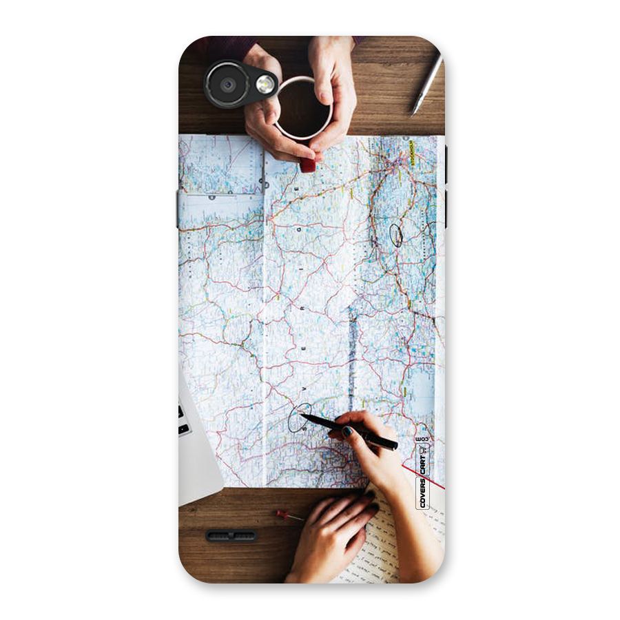 Just Travel Back Case for LG Q6