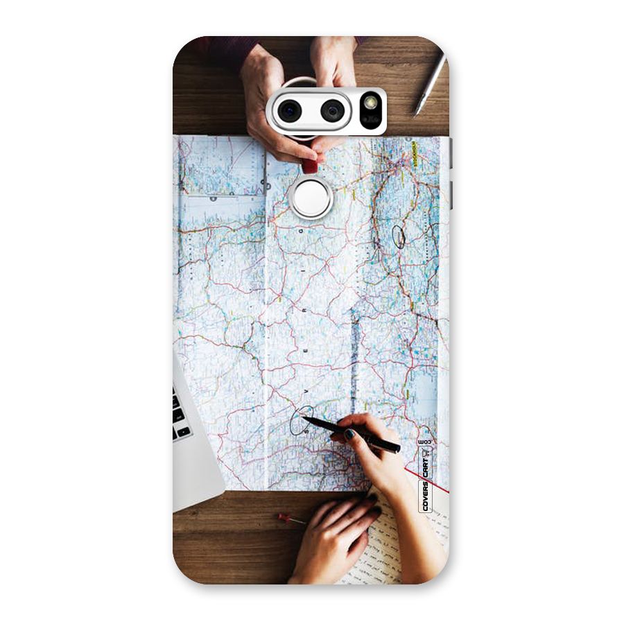 Just Travel Back Case for LG V30