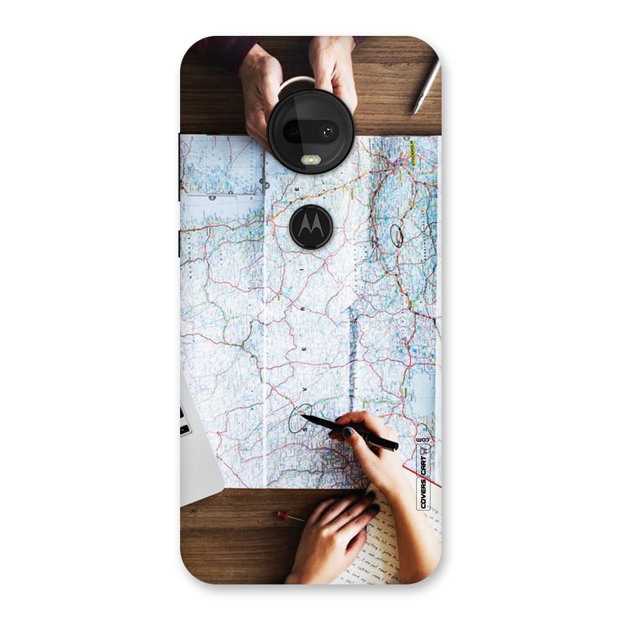 Just Travel Back Case for Moto G7