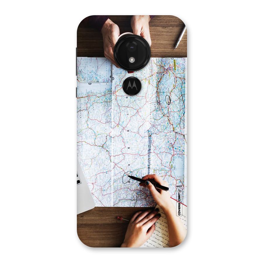 Just Travel Back Case for Moto G7 Power