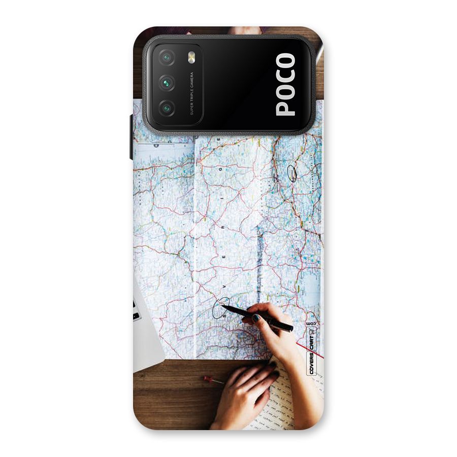 Just Travel Back Case for Poco M3