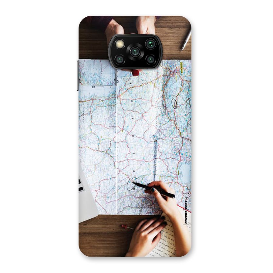Just Travel Back Case for Poco X3